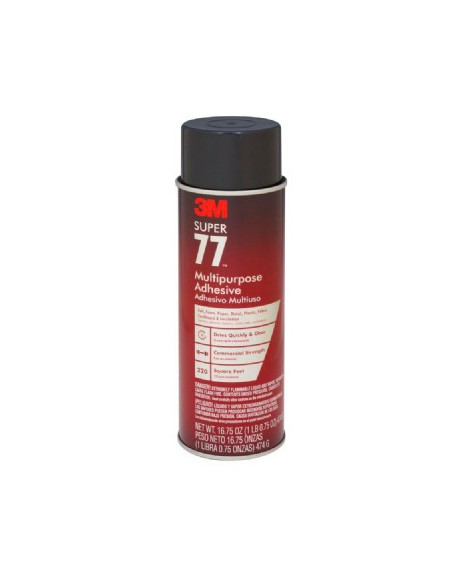 3M Super 77 Adesivo Multifunções em Spray