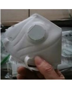 ASB Máscara de Protecção com Válvula FP2 KN95 Branca