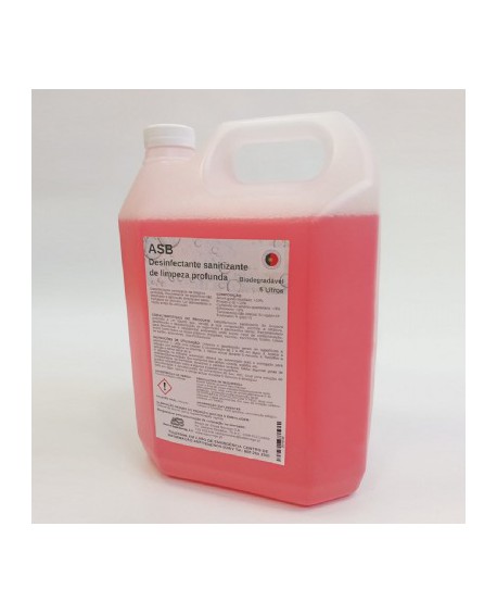ASB Desinfectante Sanitizante de Limpeza Profunda 5 Litros