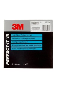 3M™ Perfect-It™ Boina de Polimento, Preto, 150 mm,