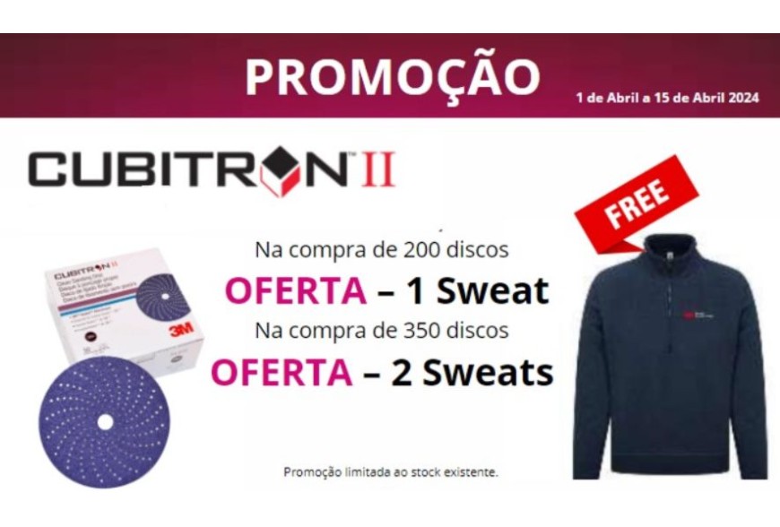 Promoção 3M - Cubitron II